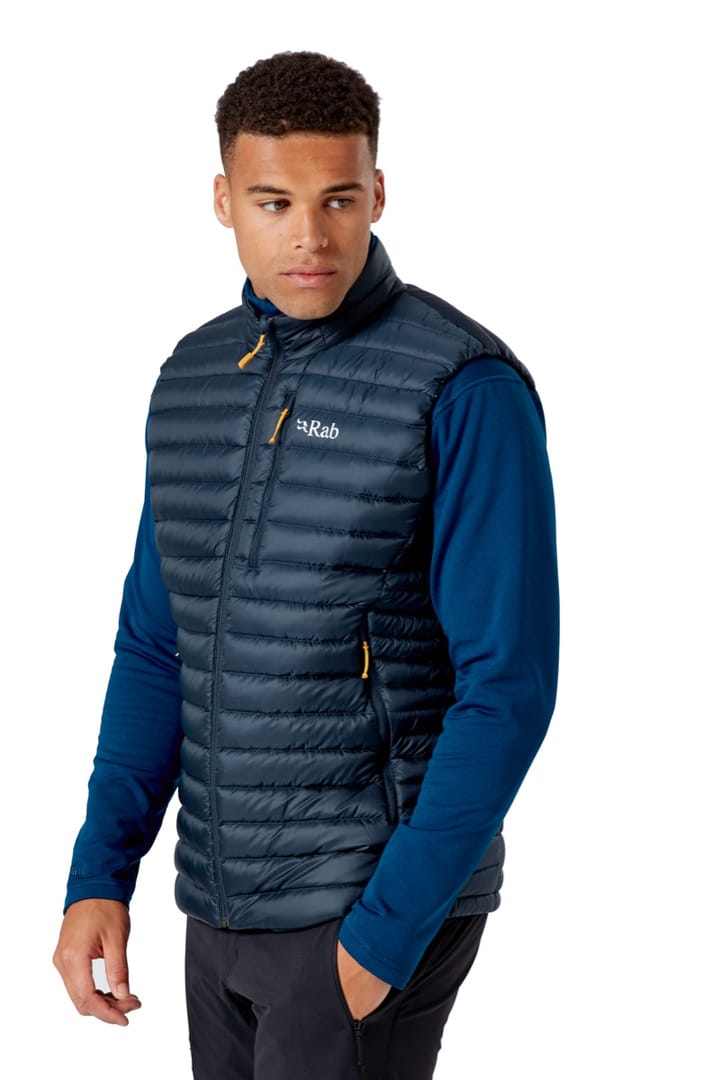 Rab Men's Microlight Down Vest Beluga Rab