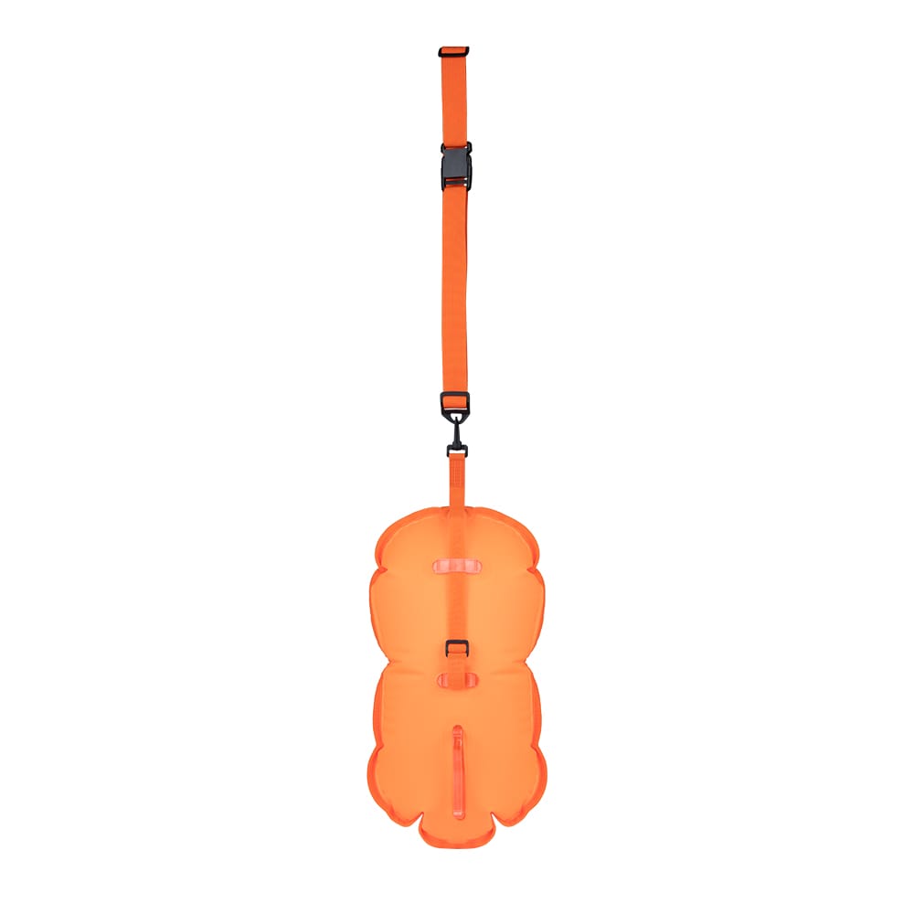 Recycled 28L Safety Buoy/Dry Bag Orange