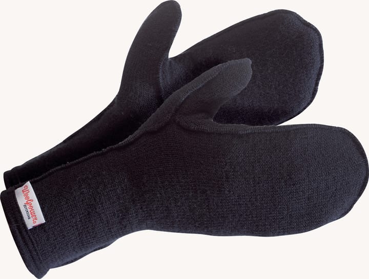 Woolpower Mittens Thin Black Woolpower