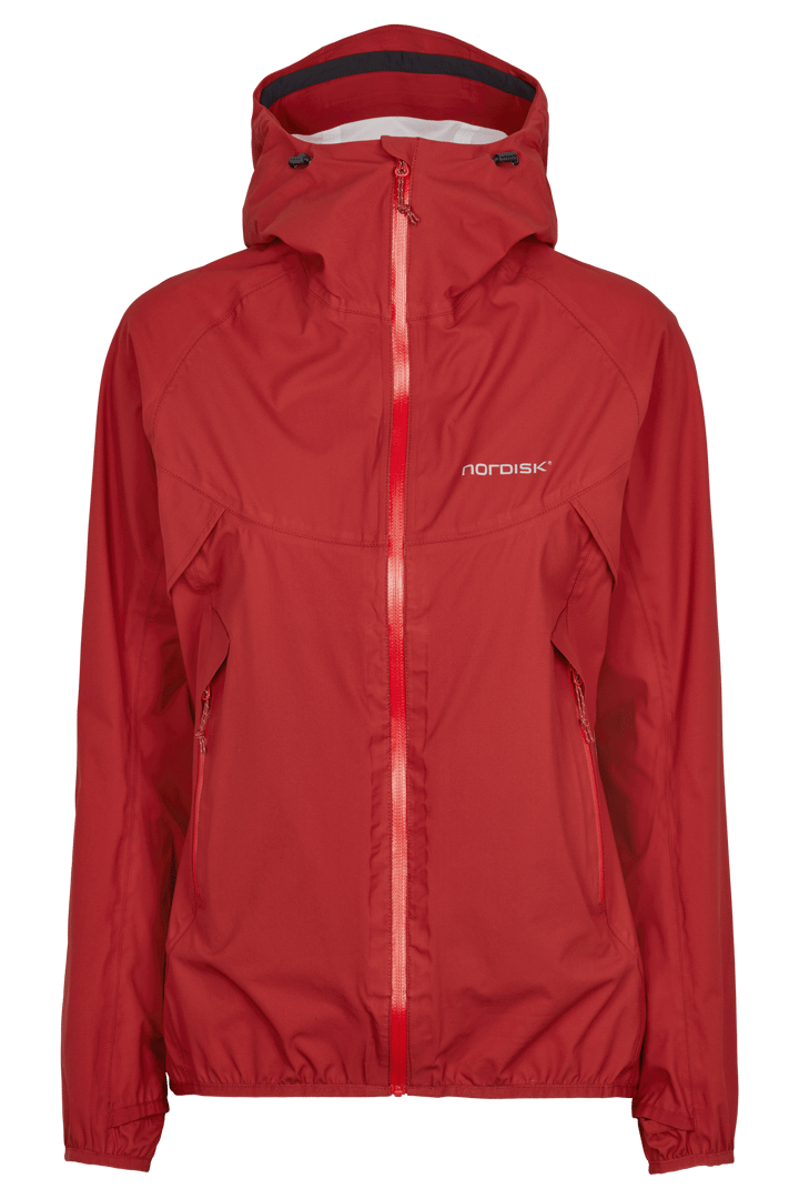 Nordisk Women's Mjelde Ultralight 3-Layer Jacket Red Dahlia Nordisk