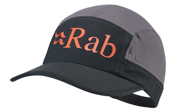 Rab Momentum 5 Panel Cap Black/Graphene Rab