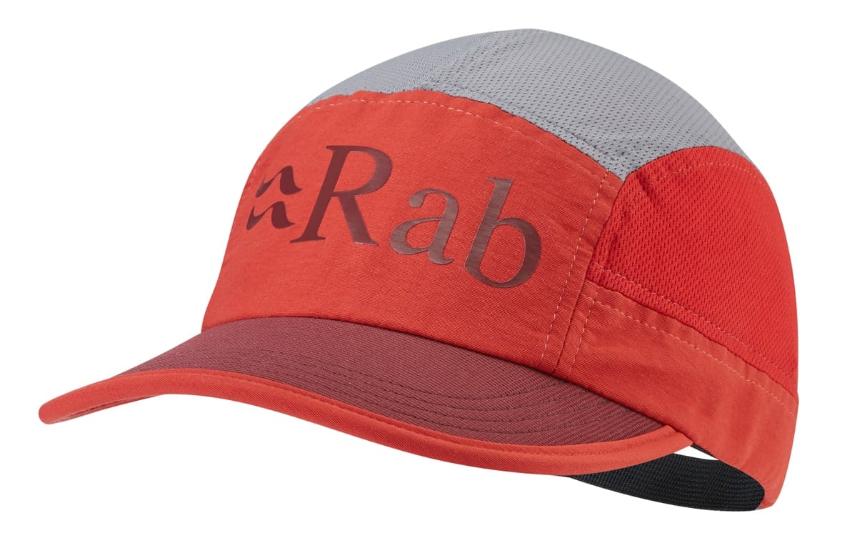 Rab Momentum 5 Panel Cap Firecracker/Deep Heather