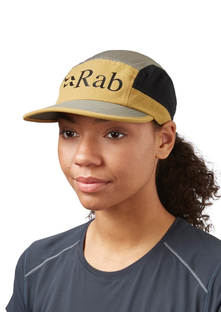 Rab Momentum 5 Panel Cap Footprint/Light Khaki Rab