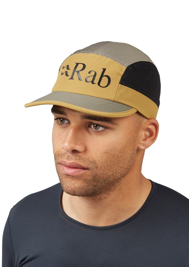 Rab Momentum 5 Panel Cap Footprint/Light Khaki Rab