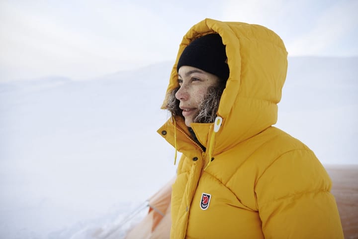 Fjällräven Expedition Down Lite Jacket W Mustard Yellow-Un Blue Fjällräven