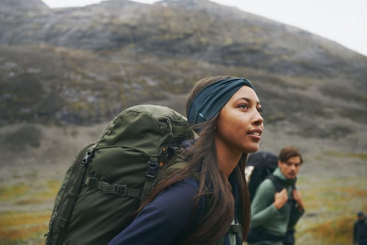 Fjällräven Abisko Wool Headband Dark Navy Fjällräven