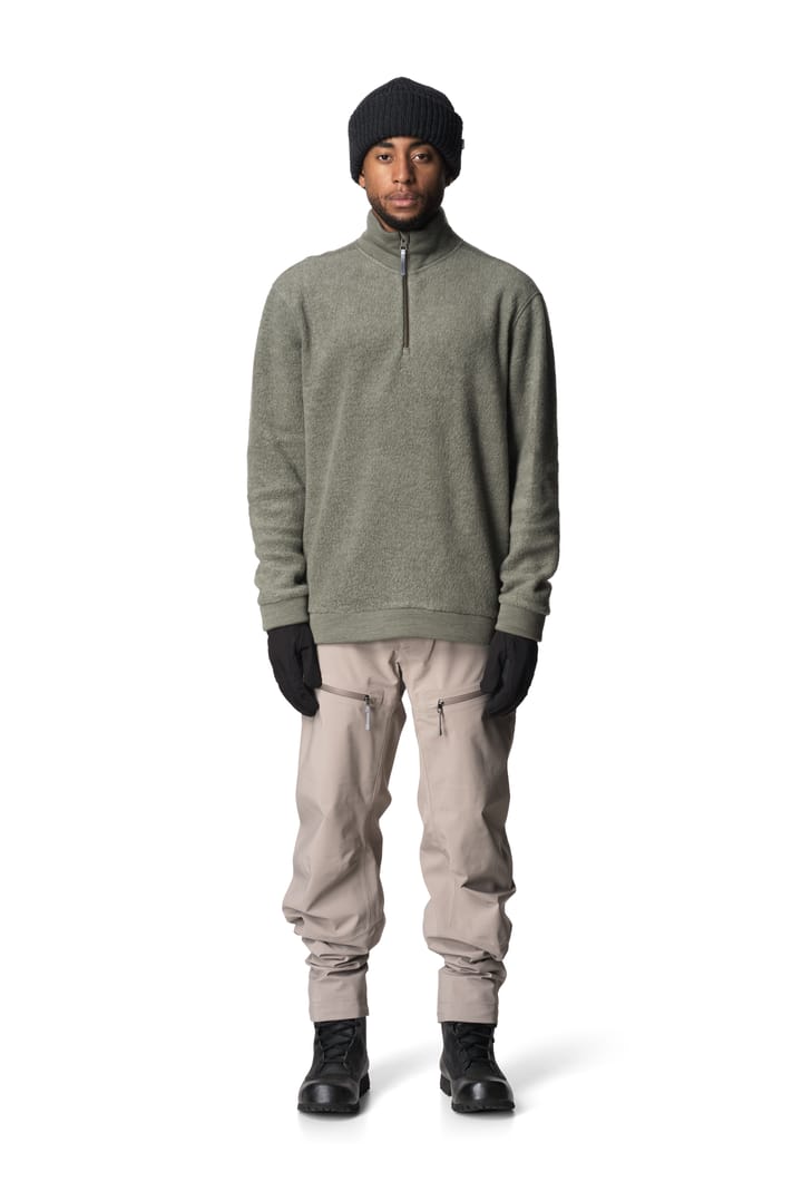 Houdini Men's Alto Half Zip Sage Green Houdini Houdini Men's Alto Half Zip Sage Green Houdini