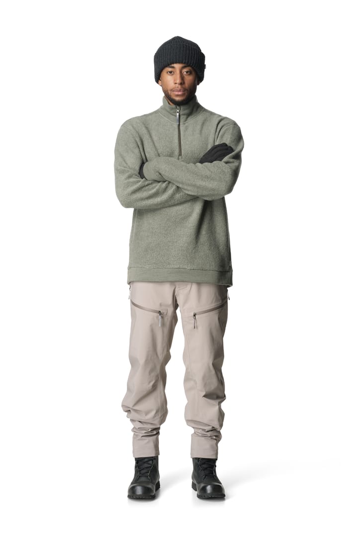Houdini Men's Alto Half Zip Sage Green Houdini Houdini Men's Alto Half Zip Sage Green Houdini