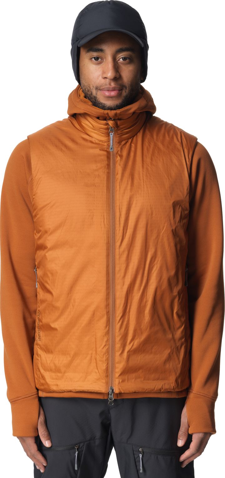 Houdini Men's Dunfri Vest Rust Brown Houdini