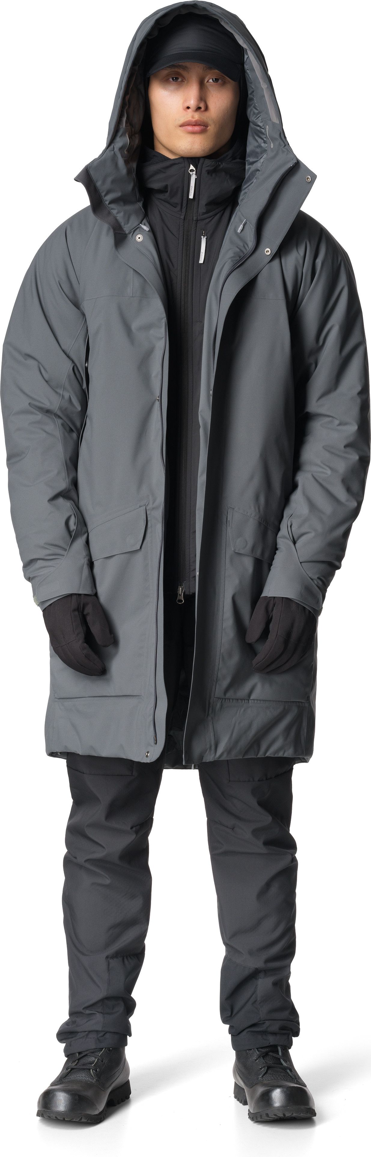 Houdini Men's Fall In Parka Thunder Gray