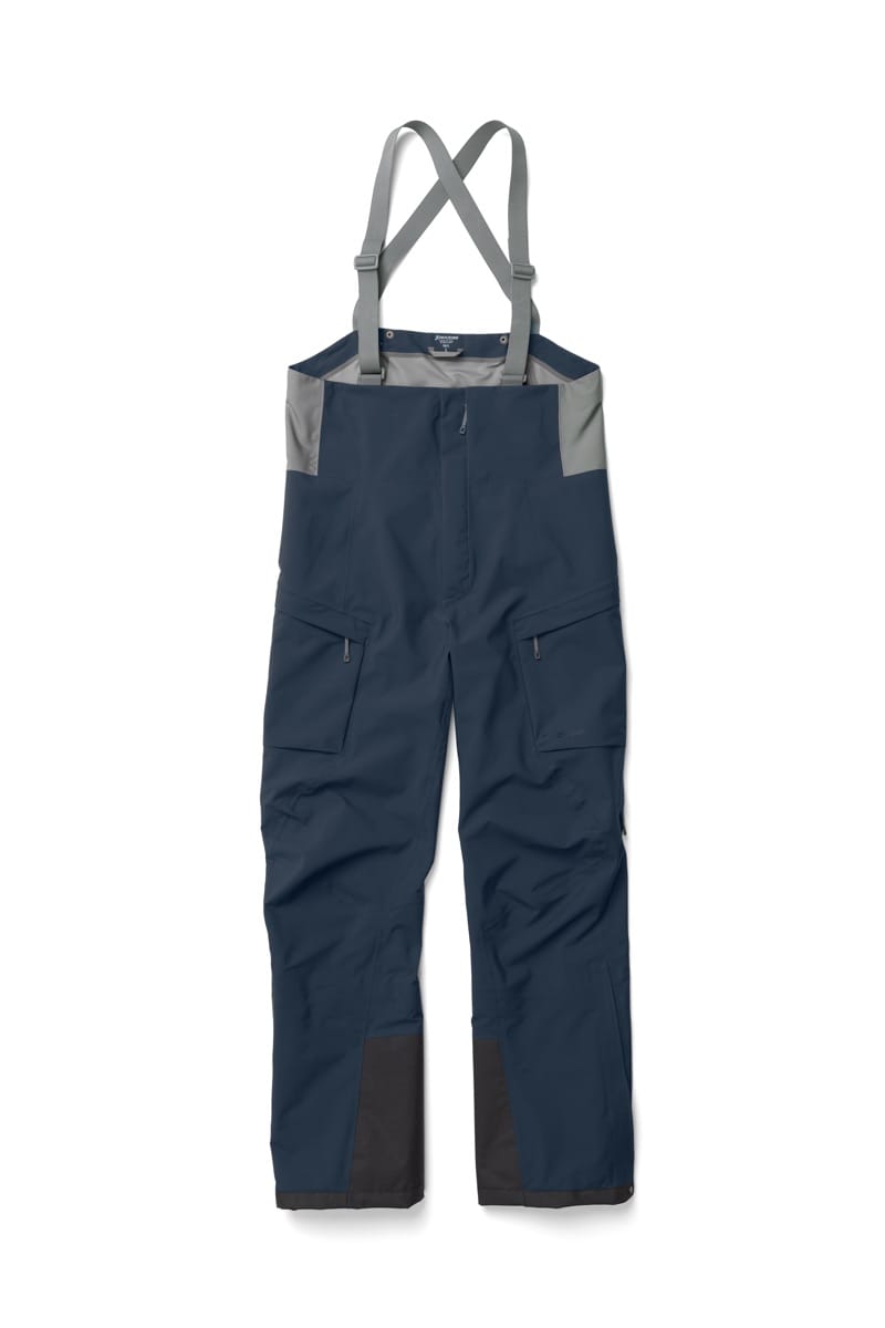 Houdini M's Rollercoaster Bib Pants Blue Illusion
