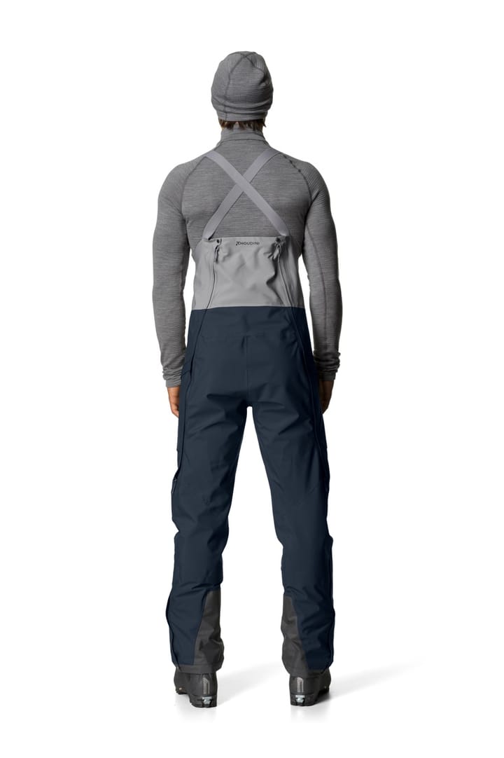 Houdini M's Rollercoaster Bib Pants Blue Illusion Houdini Sportswear Houdini M's Rollercoaster Bib Pants Blue Illusion Houdini Sportswear