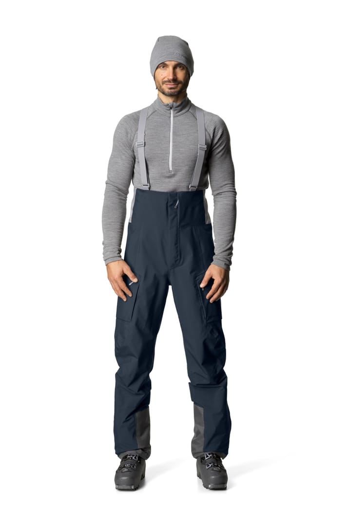 Houdini M's Rollercoaster Bib Pants Blue Illusion Houdini Sportswear Houdini M's Rollercoaster Bib Pants Blue Illusion Houdini Sportswear