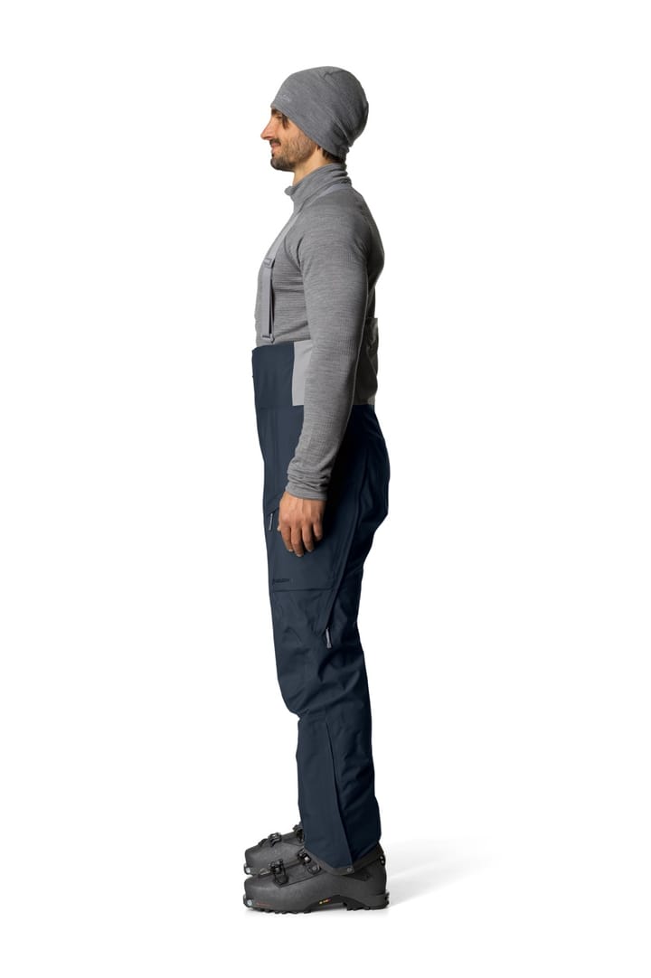 Houdini M's Rollercoaster Bib Pants Blue Illusion Houdini Sportswear Houdini M's Rollercoaster Bib Pants Blue Illusion Houdini Sportswear