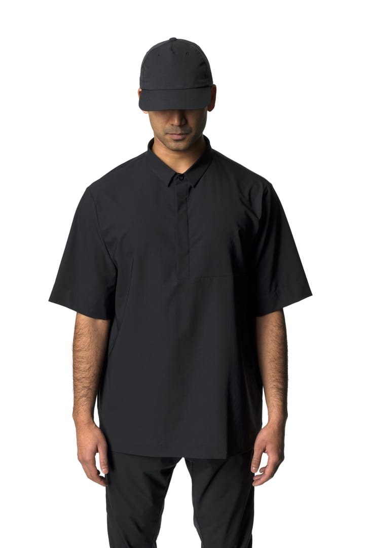 Houdini M's Cosmo Shirt true black Houdini Sportswear