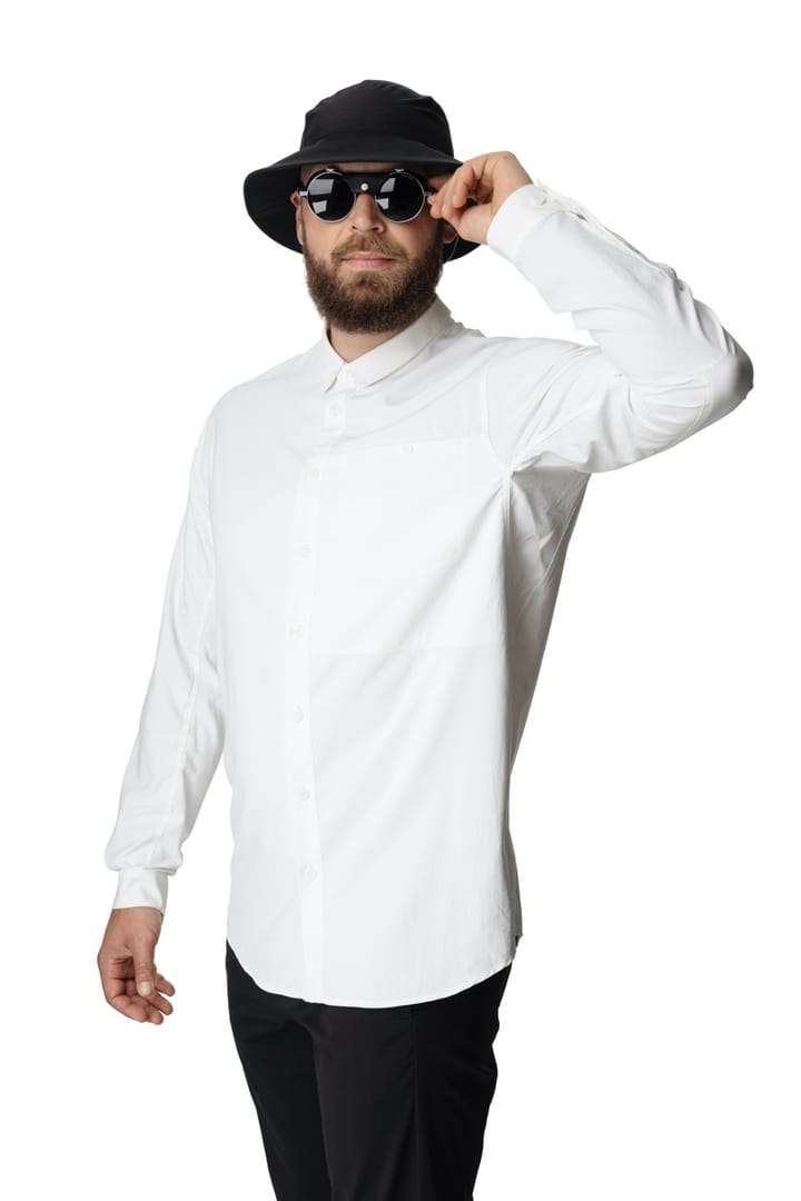 Houdini Men's Long Sleeve Shirt Powderday White Houdini Sportswear