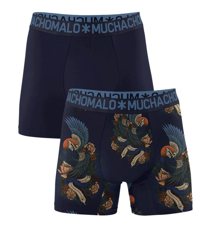 Muchachomalo 1132 MYTHBIRD 2PK BOXER PRINT/SOLID Muchachomalo