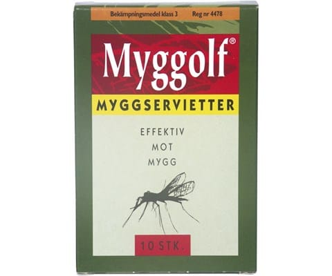Myggolf Myggserviett 10pk Myggolf