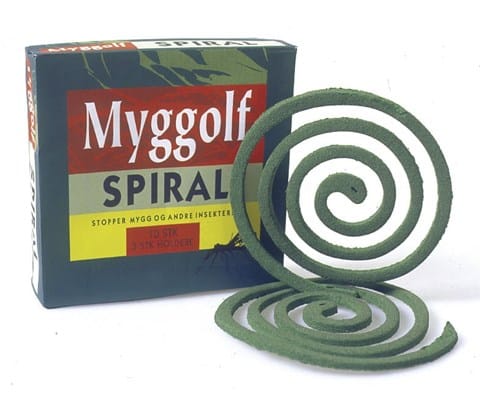 Myggolf Myggspiral 10pk Myggolf