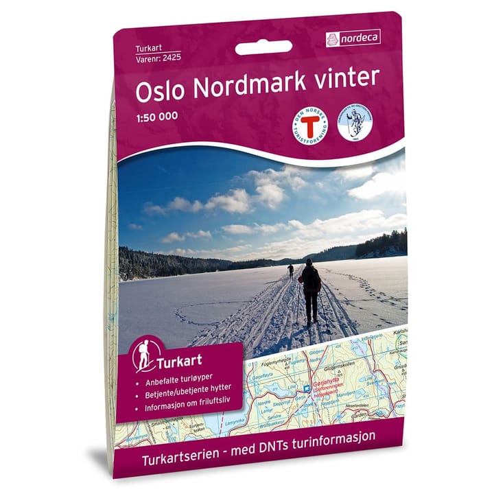 Nordeca Oslo Nordmark Vinter 1:50 000 Turkart 1:50 000 Ugland IT