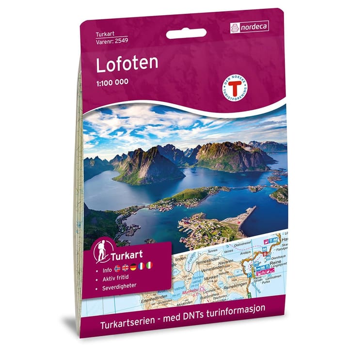 Nordeca Lofoten 1:100 000 Turkart 1:100 000 Ugland IT