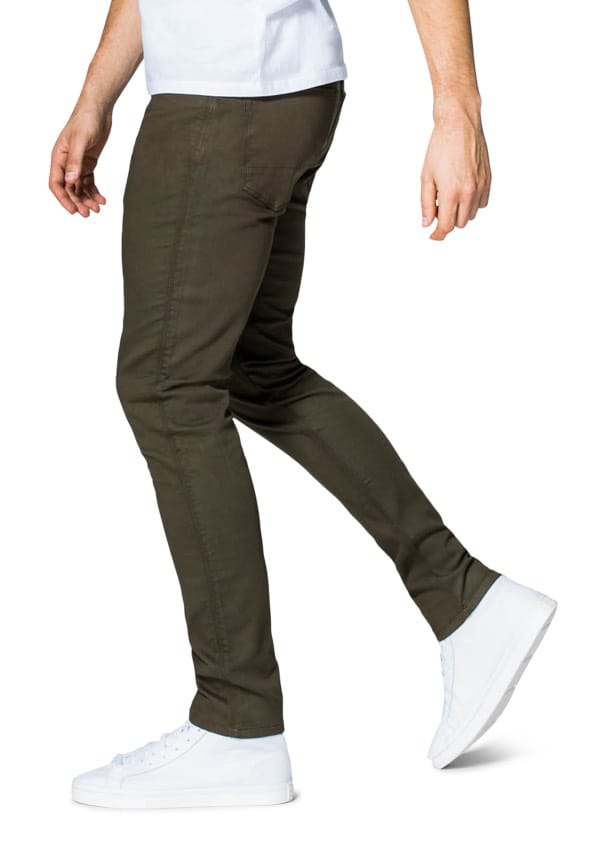 Duer No Sweat Pant Slim Army Green Duer