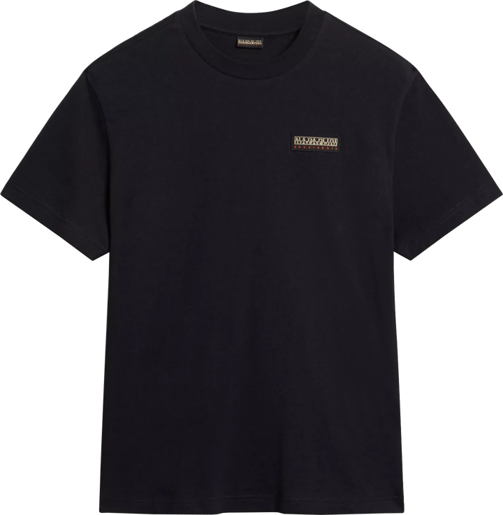 Napapijri Men's Iaato Short Sleeve T-Shirt Black Napapijri