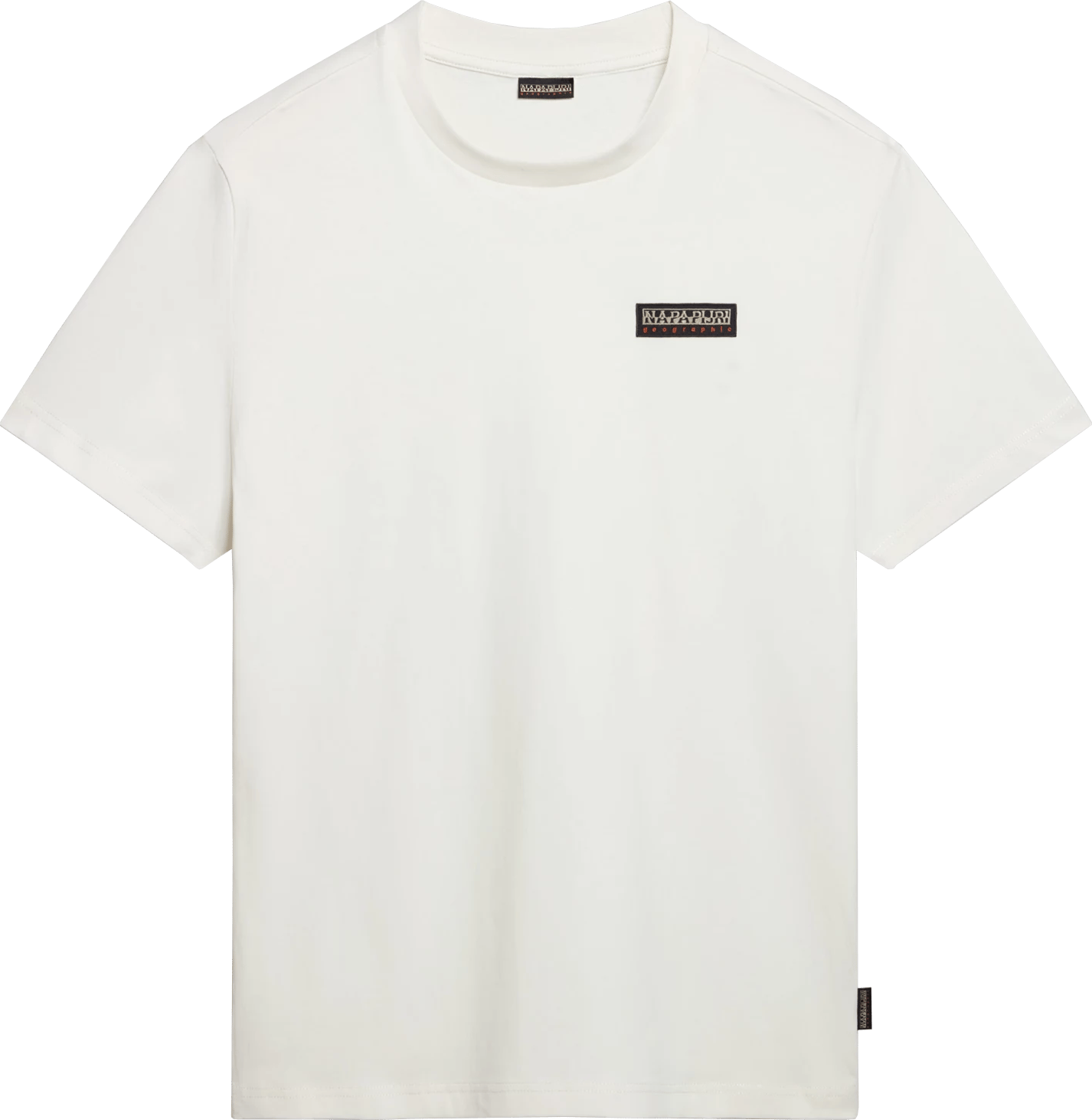 Napapijri Men's Iaato Short Sleeve T-Shirt White Whisper