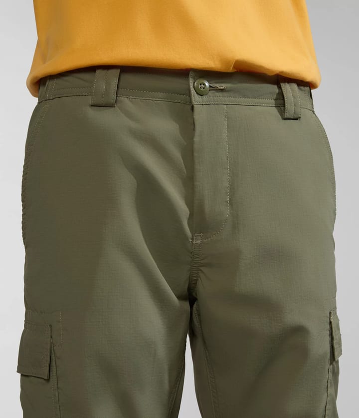 Napapijri Men's Faber Cargo Pants Green Lichen Napapijri Napapijri Men's Faber Cargo Pants Green Lichen Napapijri