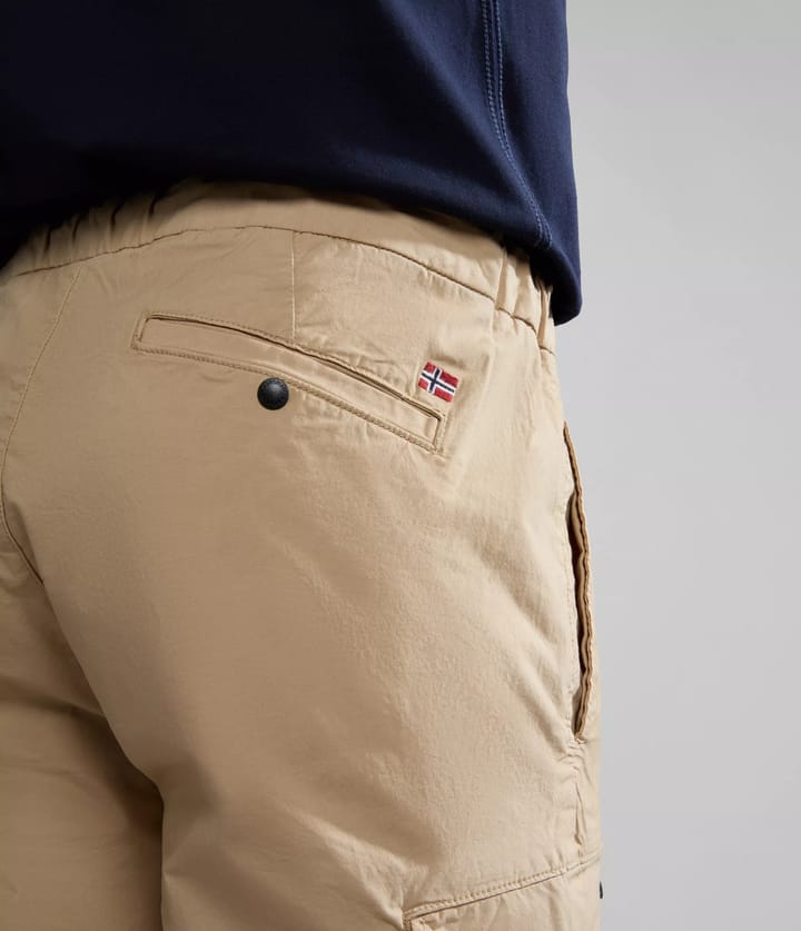 Napapijri Men's Dease Bermuda Shorts Beige Cornstalk Napapijri