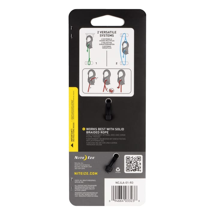Nite Ize CamJam® XT™ Aluminum Rope Tightener Nite Ize Nite Ize CamJam® XT™ Aluminum Rope Tightener Nite Ize