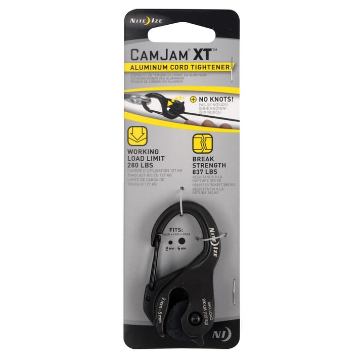 Nite Ize Camjam® Xt™ Aluminum Cord Tightener Nite Ize Nite Ize Camjam® Xt™ Aluminum Cord Tightener Nite Ize