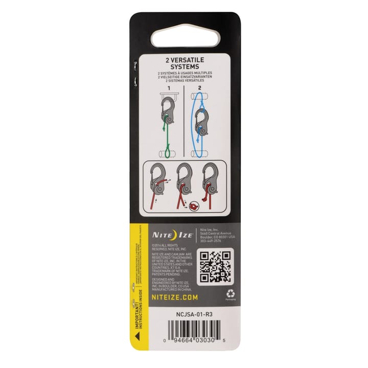 Nite Ize Camjam® Xt™ Aluminum Cord Tightener Nite Ize Nite Ize Camjam® Xt™ Aluminum Cord Tightener Nite Ize