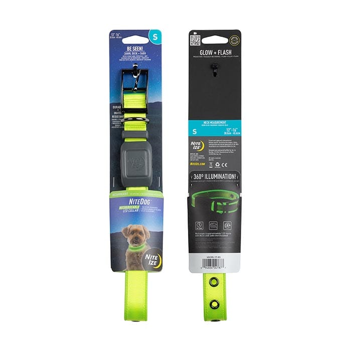 Nite Ize Nitedog™ Recharge Led Collar Lime/Green Nite Ize