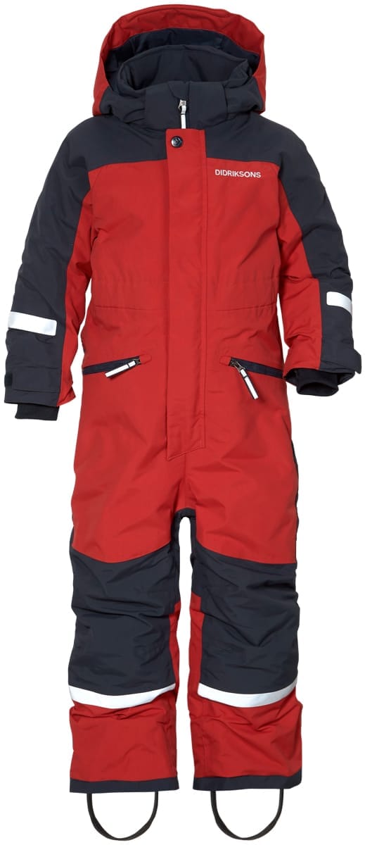 Didriksons Kids' Neptun Coverall Race Red Didriksons