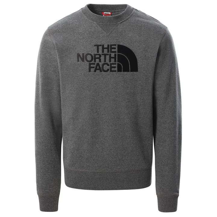 The North Face M Drew Peak Crew Lt Tnf Medium Grey Heather The North Face