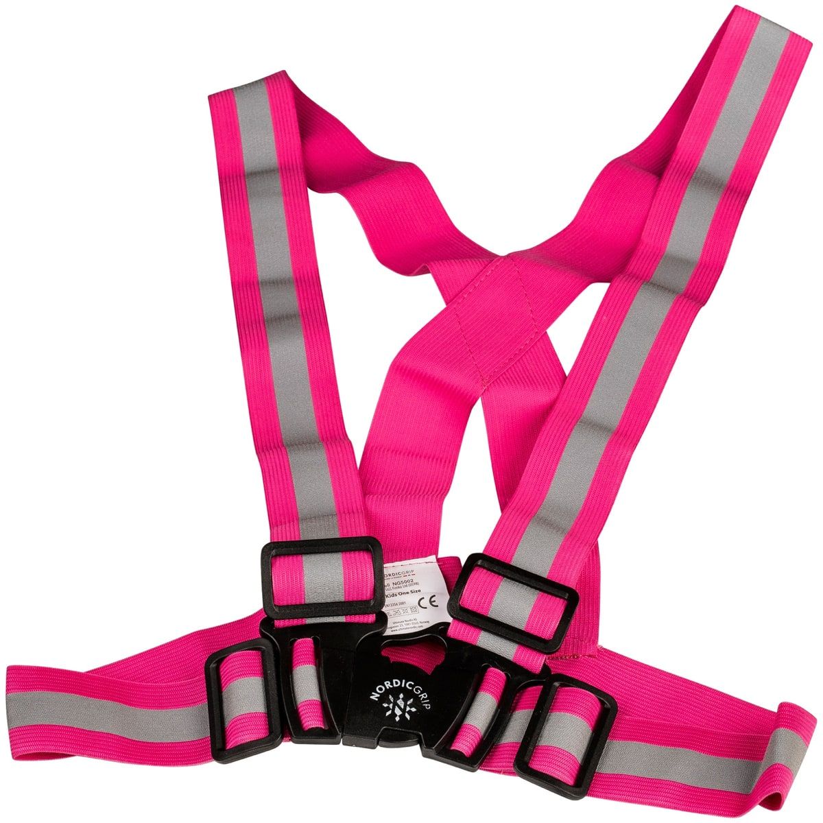 Nordic Grip Reflessele Junior Pink