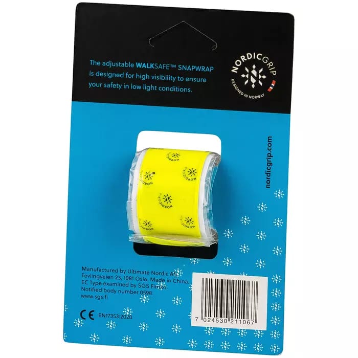 Nordic Grip Snap Wrap Yellow Nordic Grip Nordic Grip Snap Wrap Yellow Nordic Grip