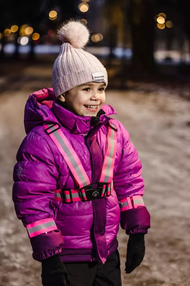 Nordic Grip Kids' Reflective Cross Belt Incl. 2 Band Pink Nordic Grip
