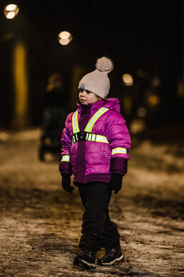 Nordic Grip Kids' Reflective Cross Belt Incl. 2 Band Pink Nordic Grip