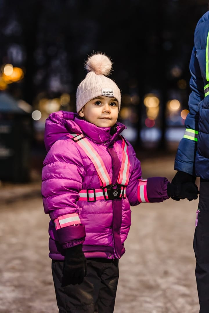 Nordic Grip Kids' Reflective Cross Belt Incl. 2 Band Pink Nordic Grip