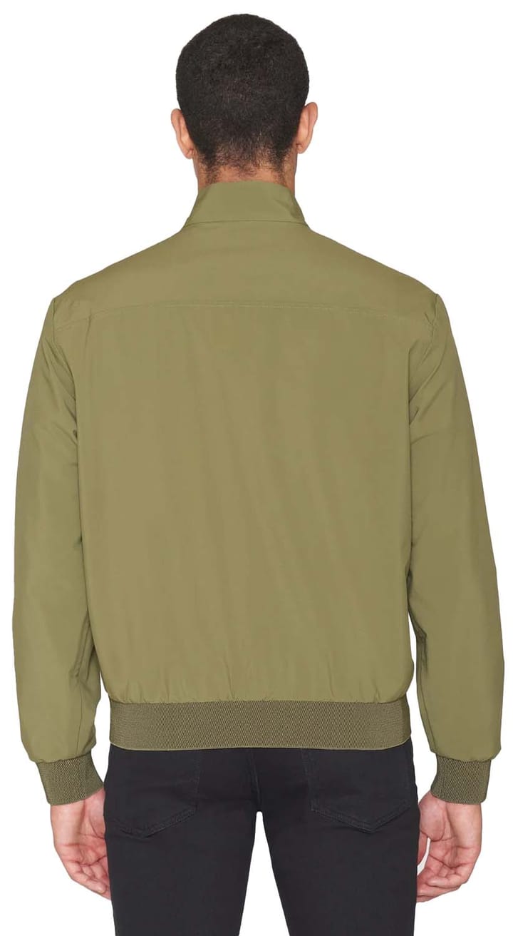 Knowledge Cotton Apparel Men's Nordenvind Light Shell Bomber Jacket Burned Olive Knowledge Cotton Apparel