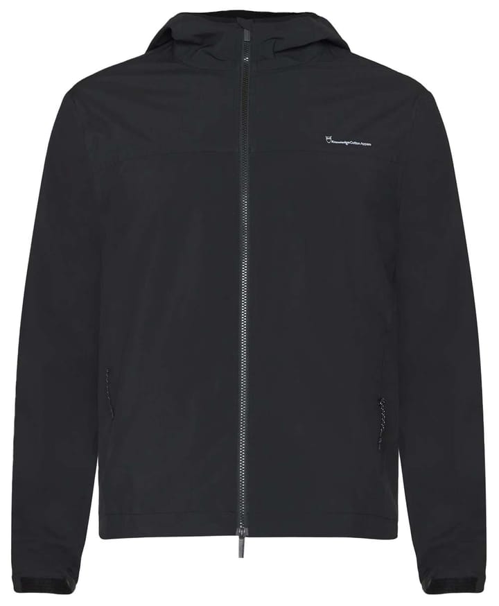 Knowledge Cotton Apparel Men's Nordenvind Light Shell Jacket Black Jet Knowledge Cotton Apparel