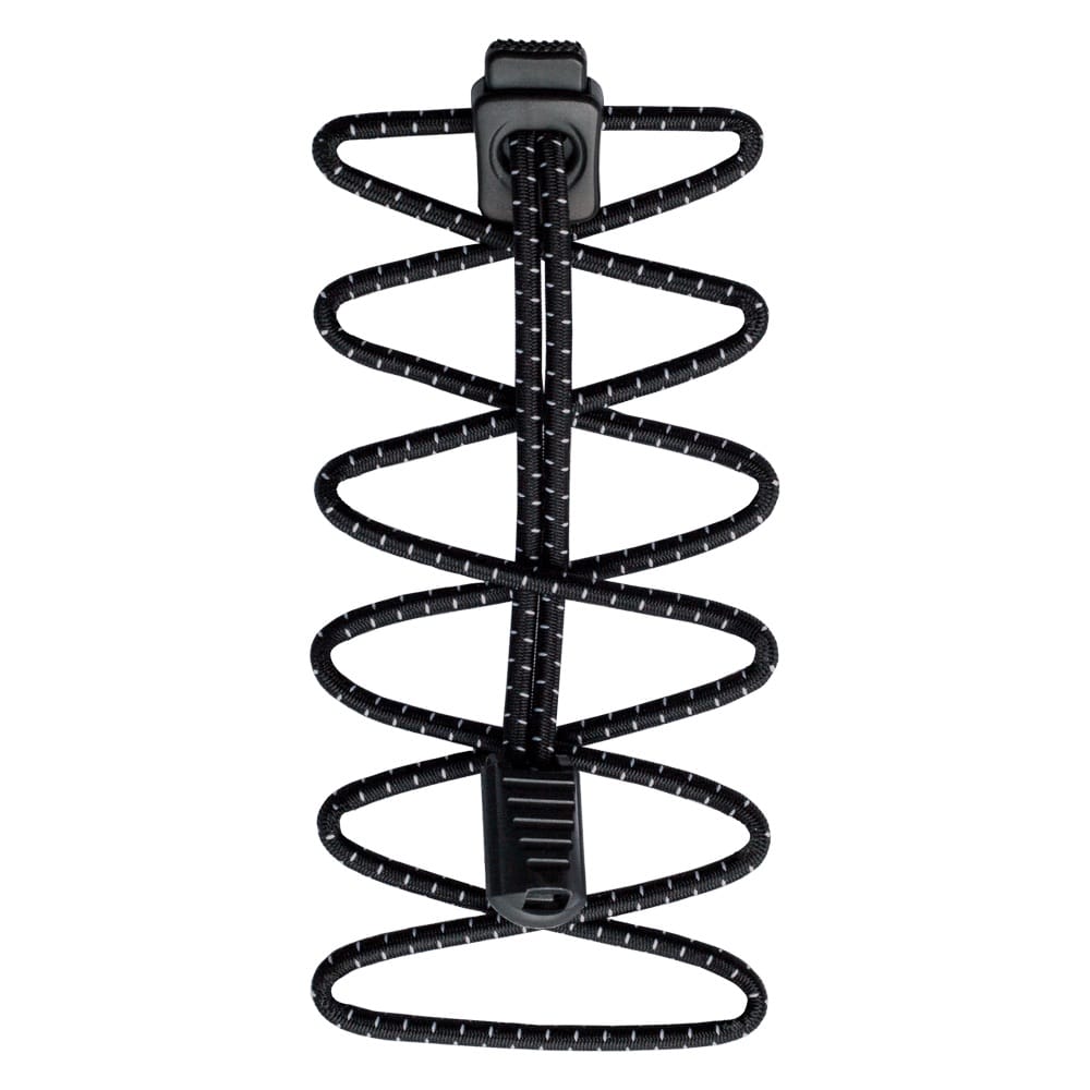 Nathan Reflective Run Laces Black