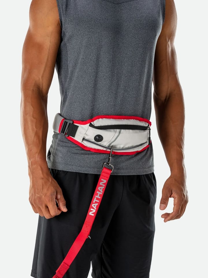 Nathan Run Companion Runner's Waistpack + Leash Vp/Fg/Lp OSFM Nathan