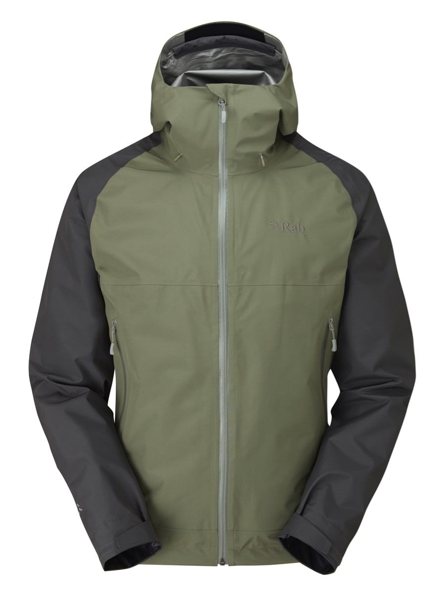 Rab Namche Paclite Jacket Graphene/Light Khaki