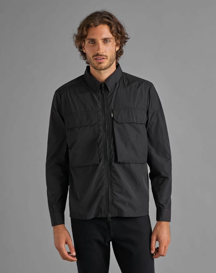 National Geographic City Adventurer Zipped Overshirt Black National Geographic