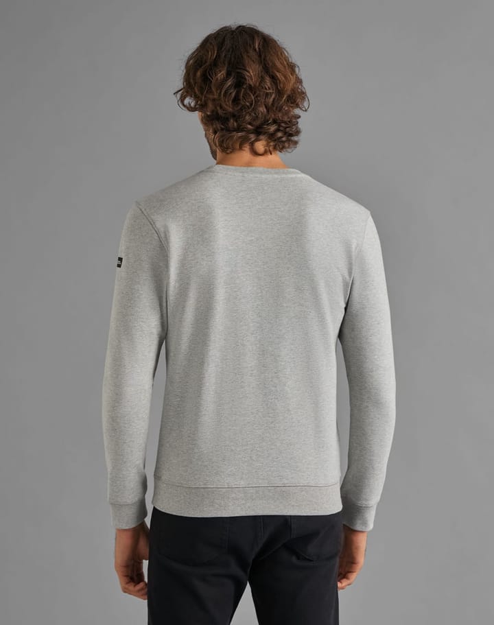 National Geographic Men's Crew Neck Sweat Light Grey Melange National Geographic