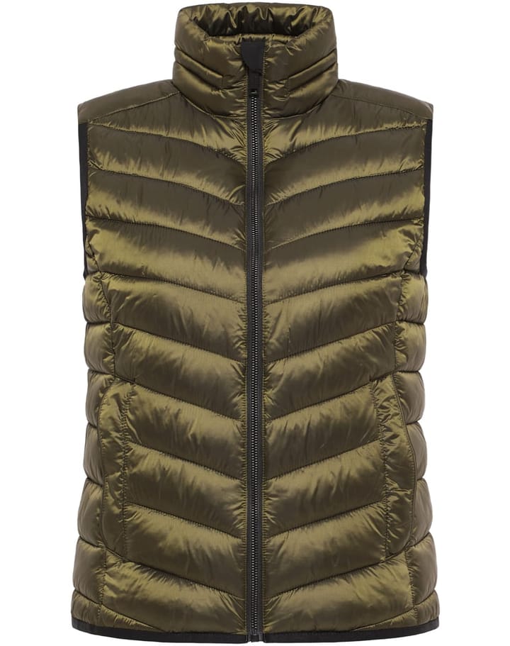 National Geographic No Goose Zipped Vest With Filler Moss National Geographic