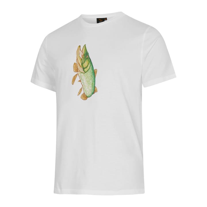 Nordic Hawk Pike Tee Unisex White Nordic Hawk